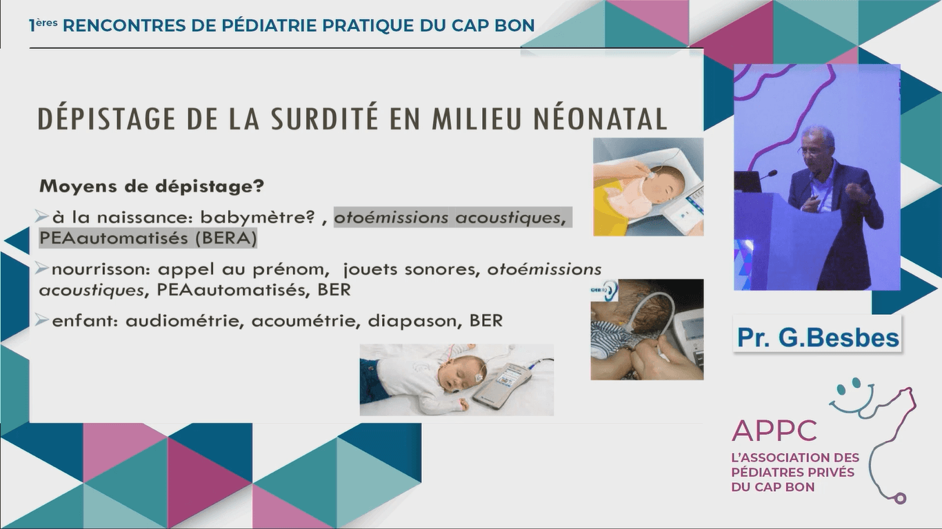 Surdit&eacute; de l'enfant : d&eacute;pistage &agrave; la prise en charge
